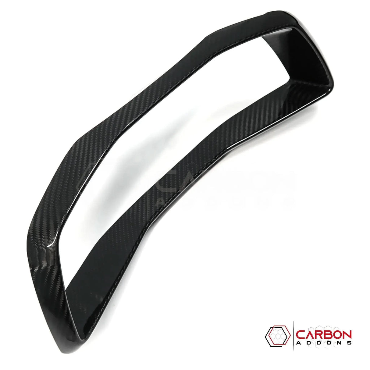 C8 Corvette Real Carbon Fiber Gauge Cluster Trim Cover | Interior Overlay (2020–2025)