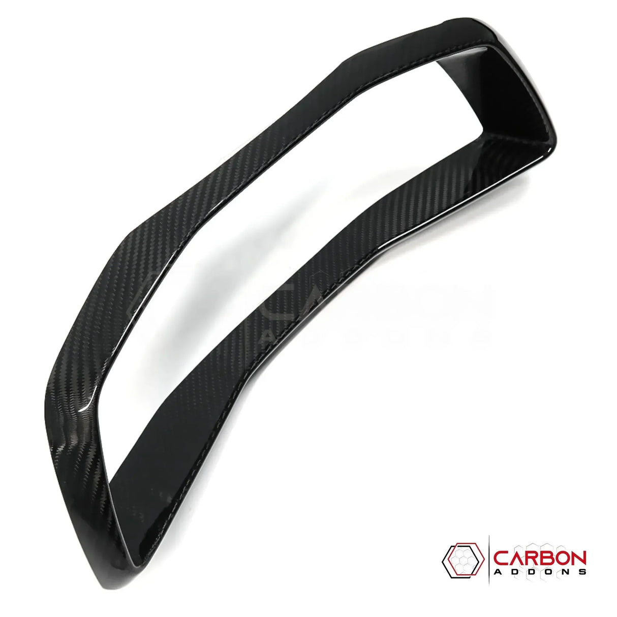 C8 Corvette Real Carbon Fiber Gauge Cluster Trim Cover | Interior Overlay (2020–2025)