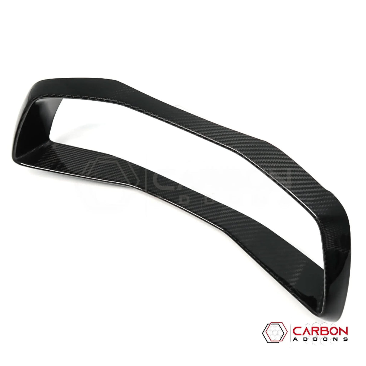 C8 Corvette Real Carbon Fiber Gauge Cluster Trim Cover | Interior Overlay (2020–2025)