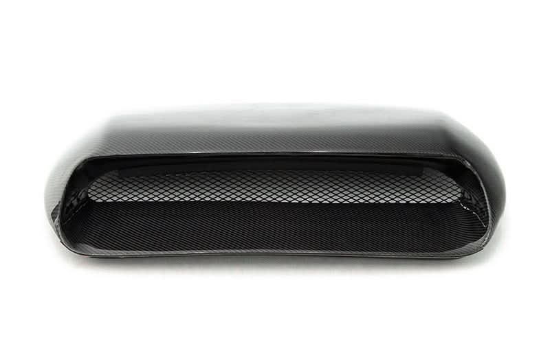 OLM Oversized Carbon Fiber Hood Scoop - 2015-2021 WRX / STI