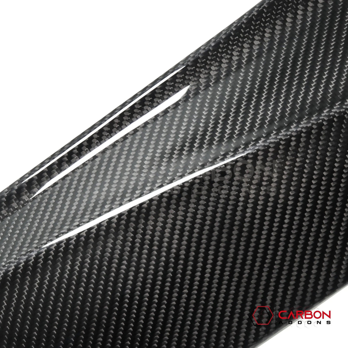 C8 Corvette Real Carbon Fiber Door Kick Panel Covers