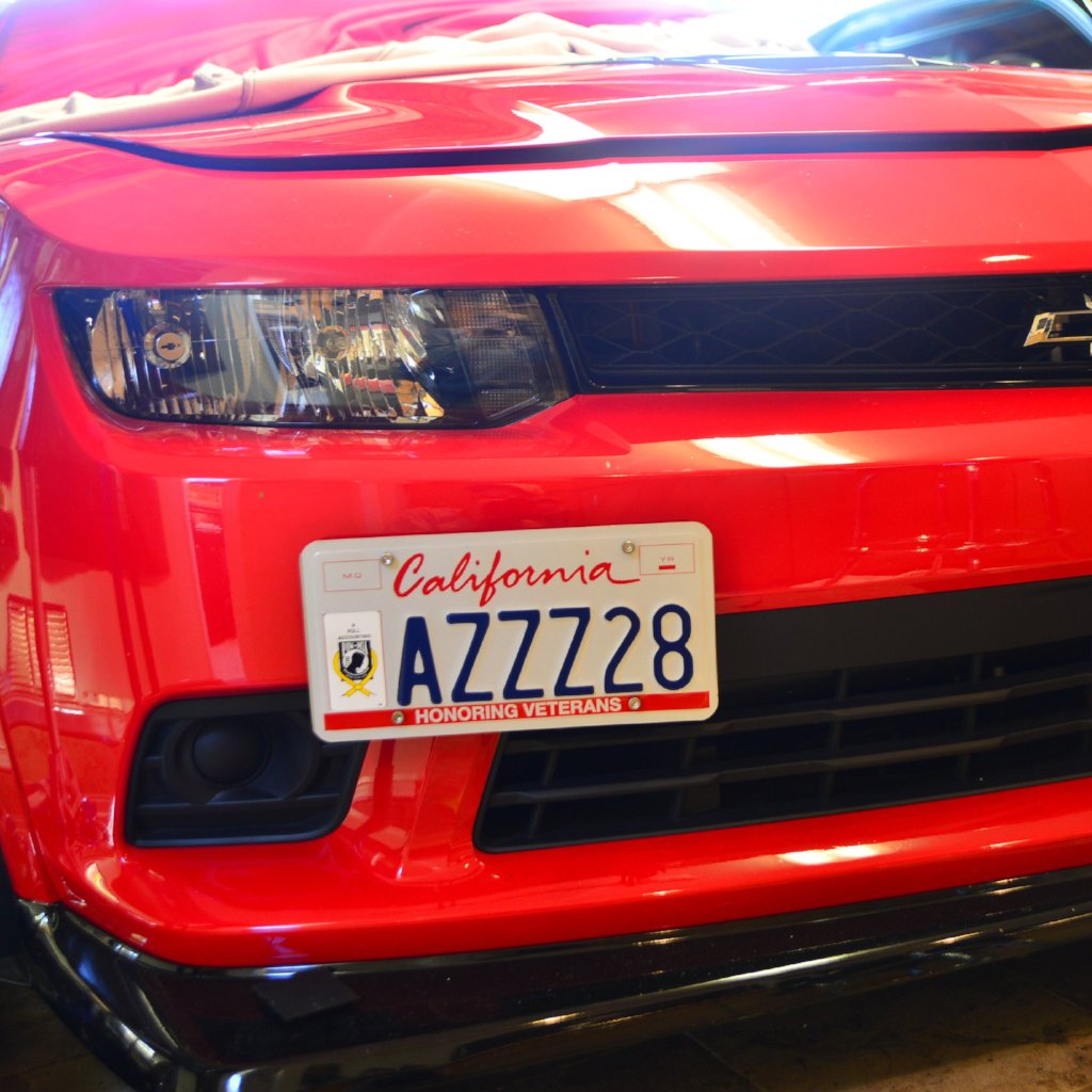 Camaro 10-15 License Plate Holder