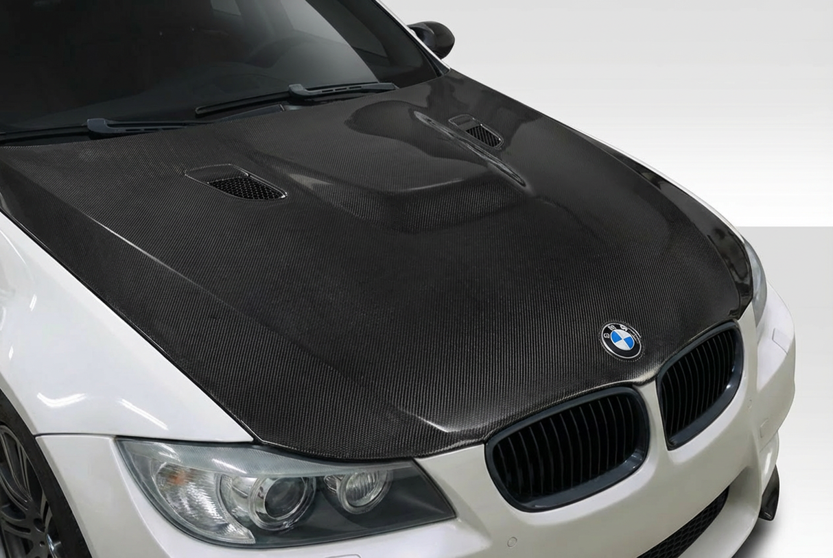 2009-2011 BMW 3 Series E90 M3 Look Hood - Carbon Fiber