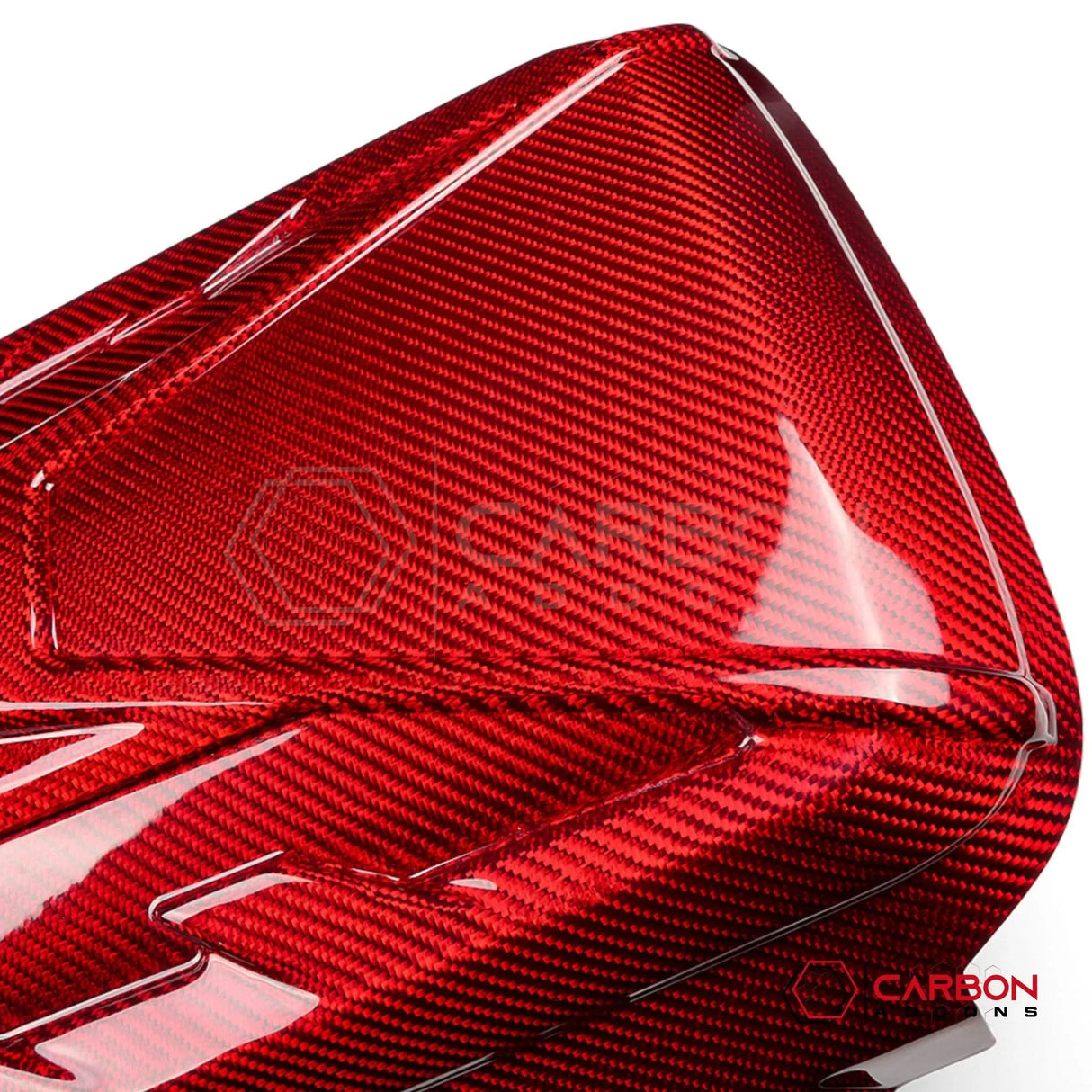 C8 Corvette Stingray Carbon Fiber Engine Cover | Direct OEM Replacement (2020–2026)