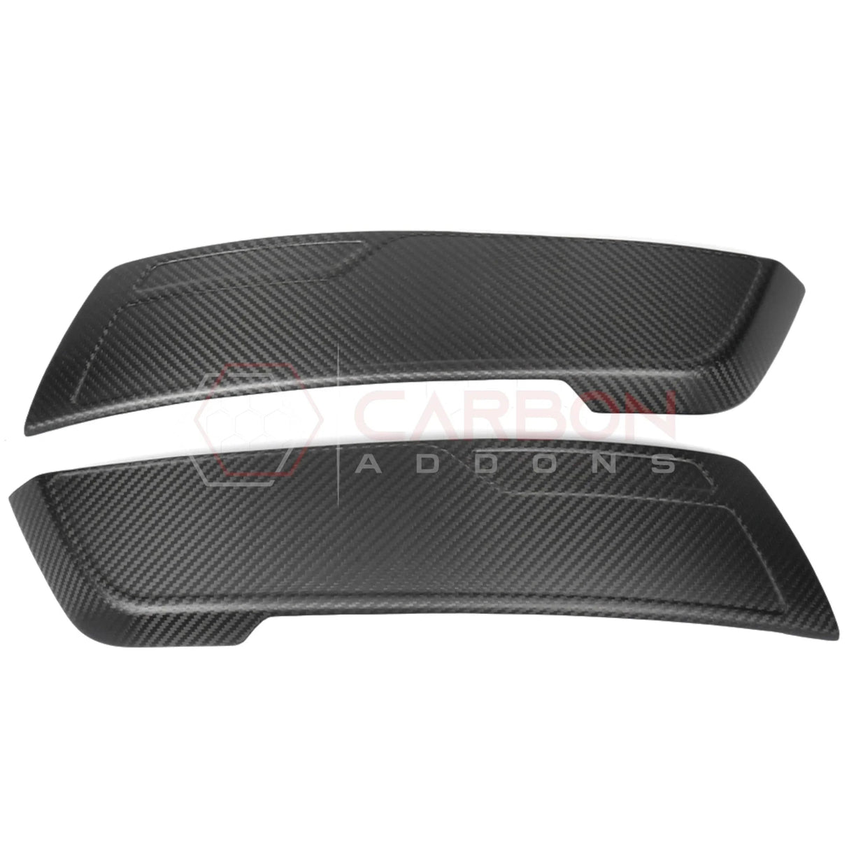 2021–2024 Ford Bronco Raptor Rear Wheel Fender Flare Real Carbon Fiber Trim Insert