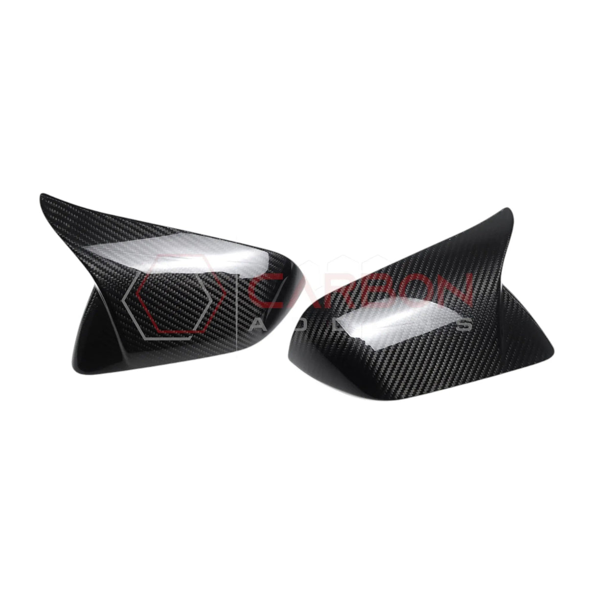 2024+ S650 Mustang M Style Carbon Fiber Exterior Side Mirror Cover