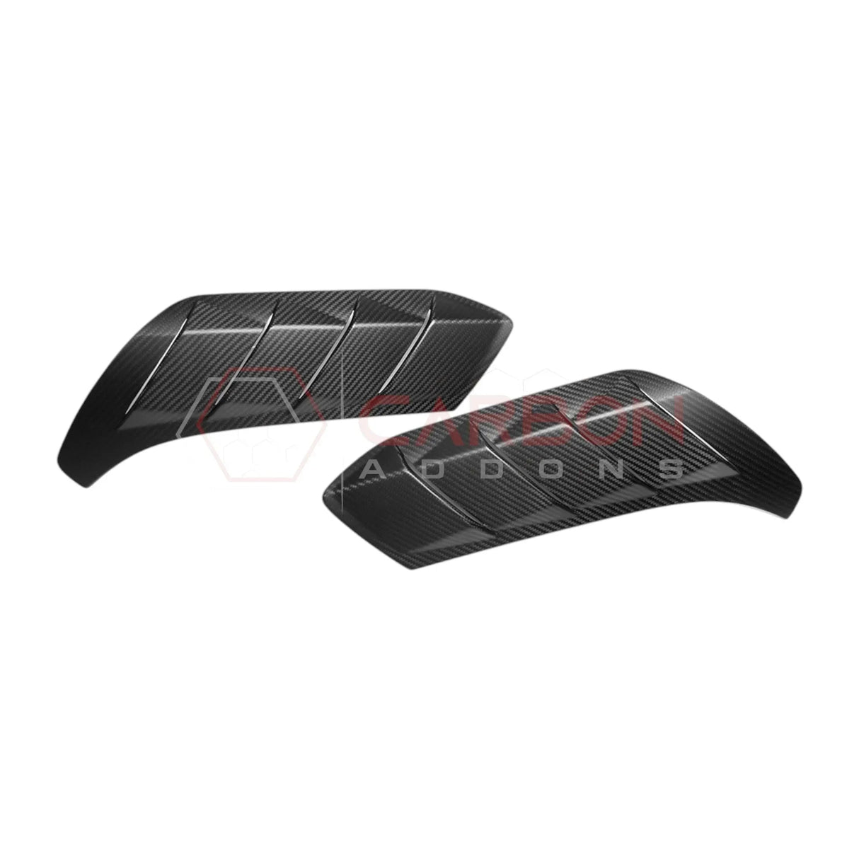 Real Carbon Fiber Fender Vent Trim Covers For 2021+ Bronco Raptor