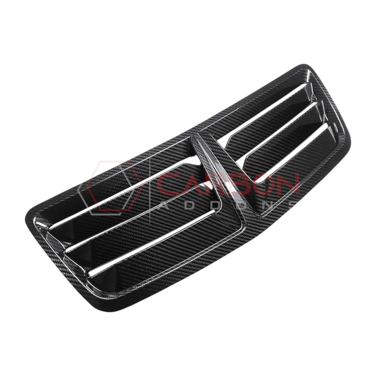 2024+ S650 Mustang Real Carbon Fiber Hood Vent | Direct Replacement