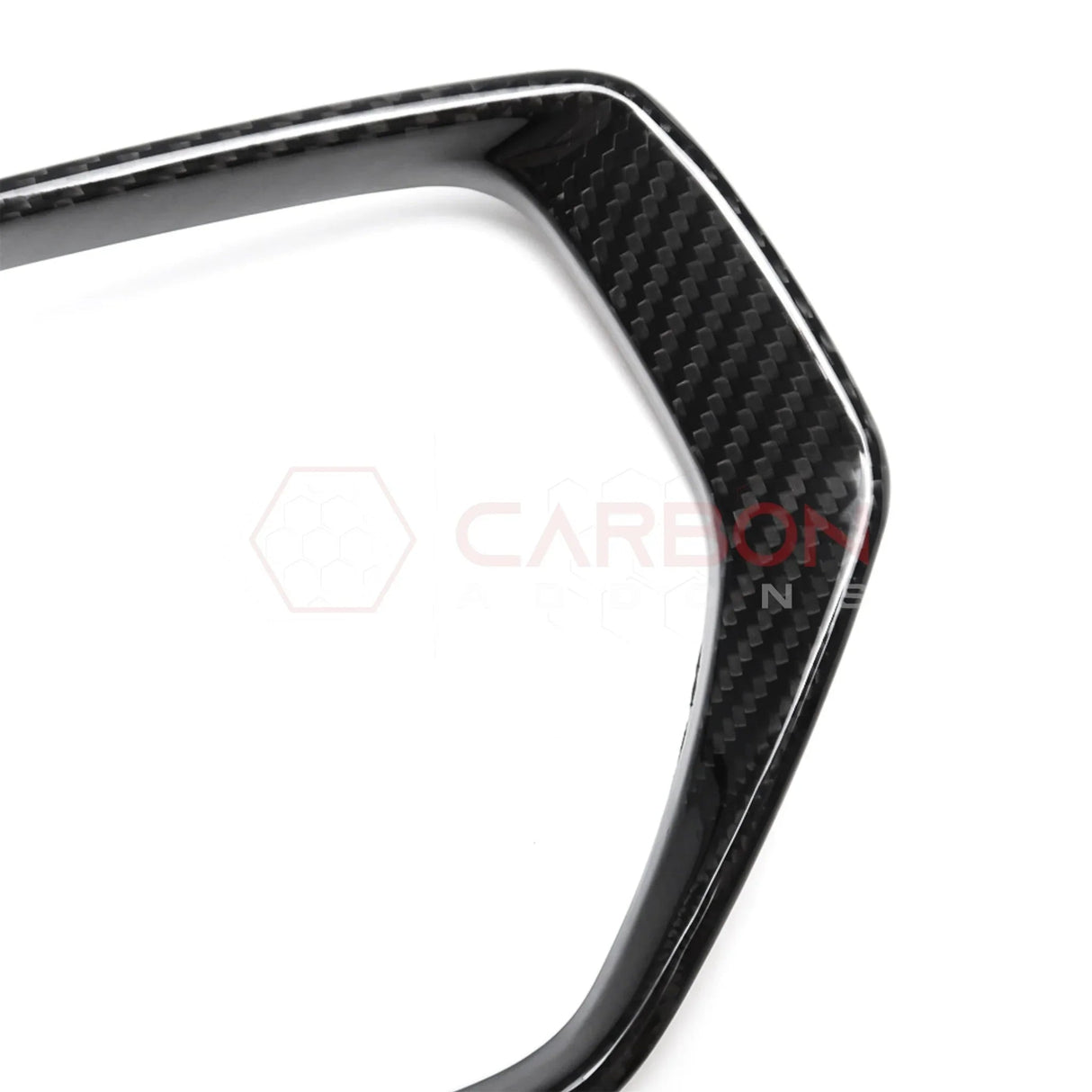 C8 Corvette Carbon Fiber Side Mirror Front Trim Cover (2020-2024)