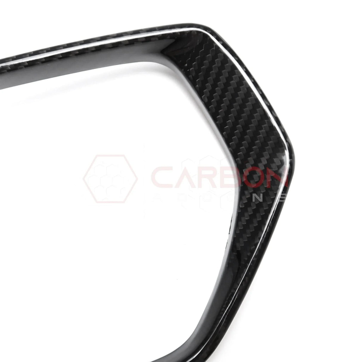 C8 Corvette Carbon Fiber Side Mirror Front Trim Cover (2020-2026)