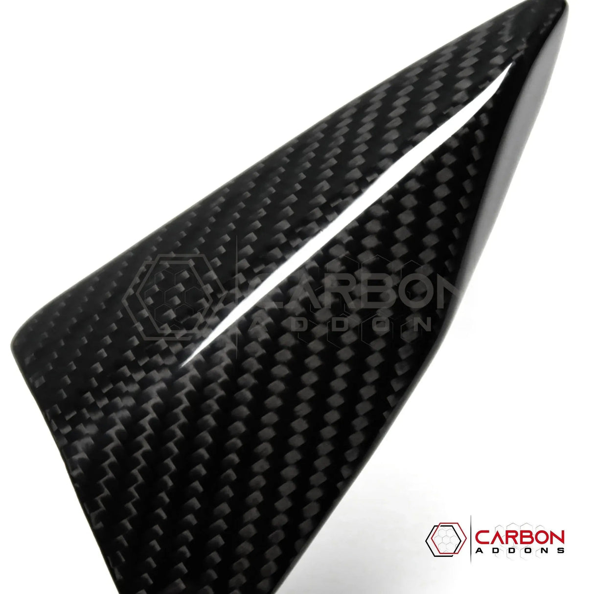 C8 Corvette Carbon Fiber Door Window A-Pillar Interior Triangle Trim Covers