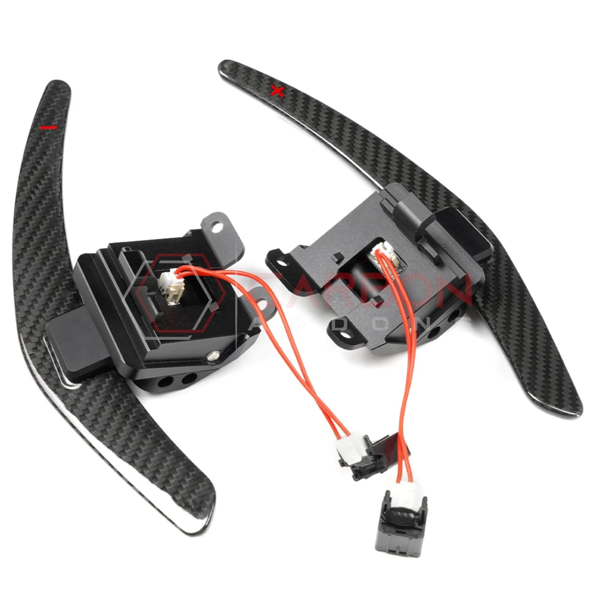 C8 Corvette Magnetic Paddle Shifters – Real Carbon Fiber (Stingray, Z51, Z06, E-Ray | 2020-2026)