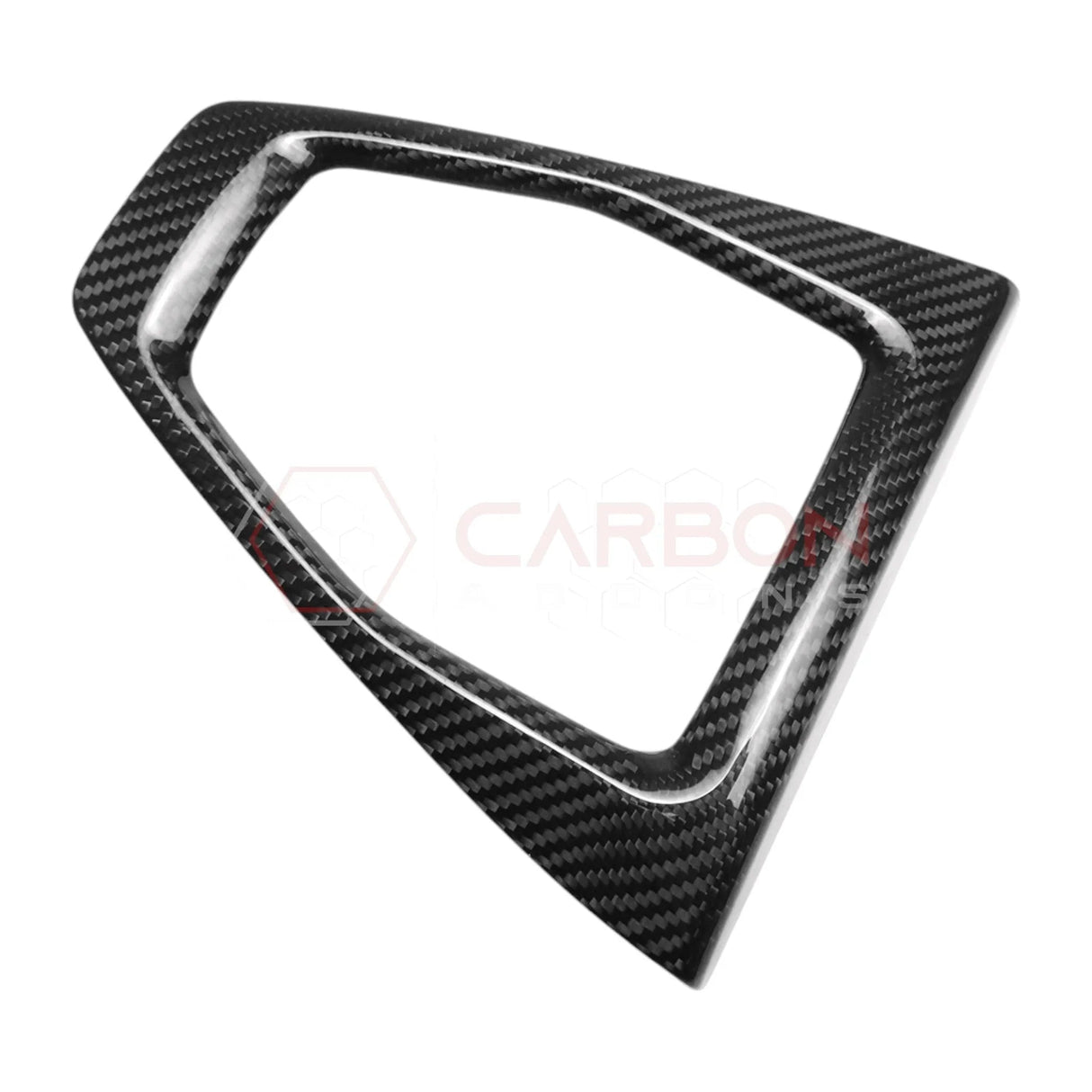 2024+ Mustang Hard Carbon Fiber Gear Shift Trim Cover