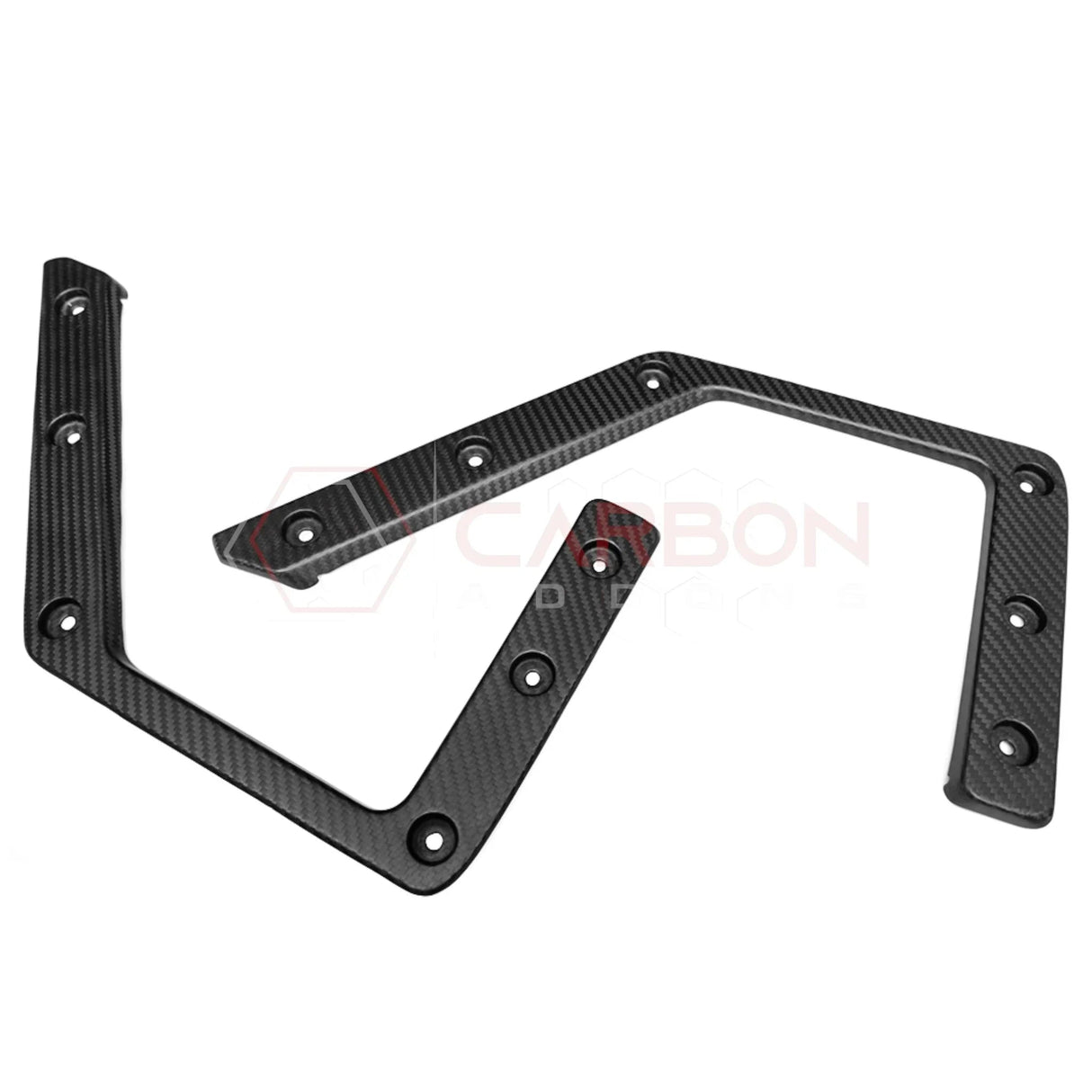 2021–2025 Ford Bronco Front Door Storage Pocket Net Carbon Fiber Frame | Direct Replacement