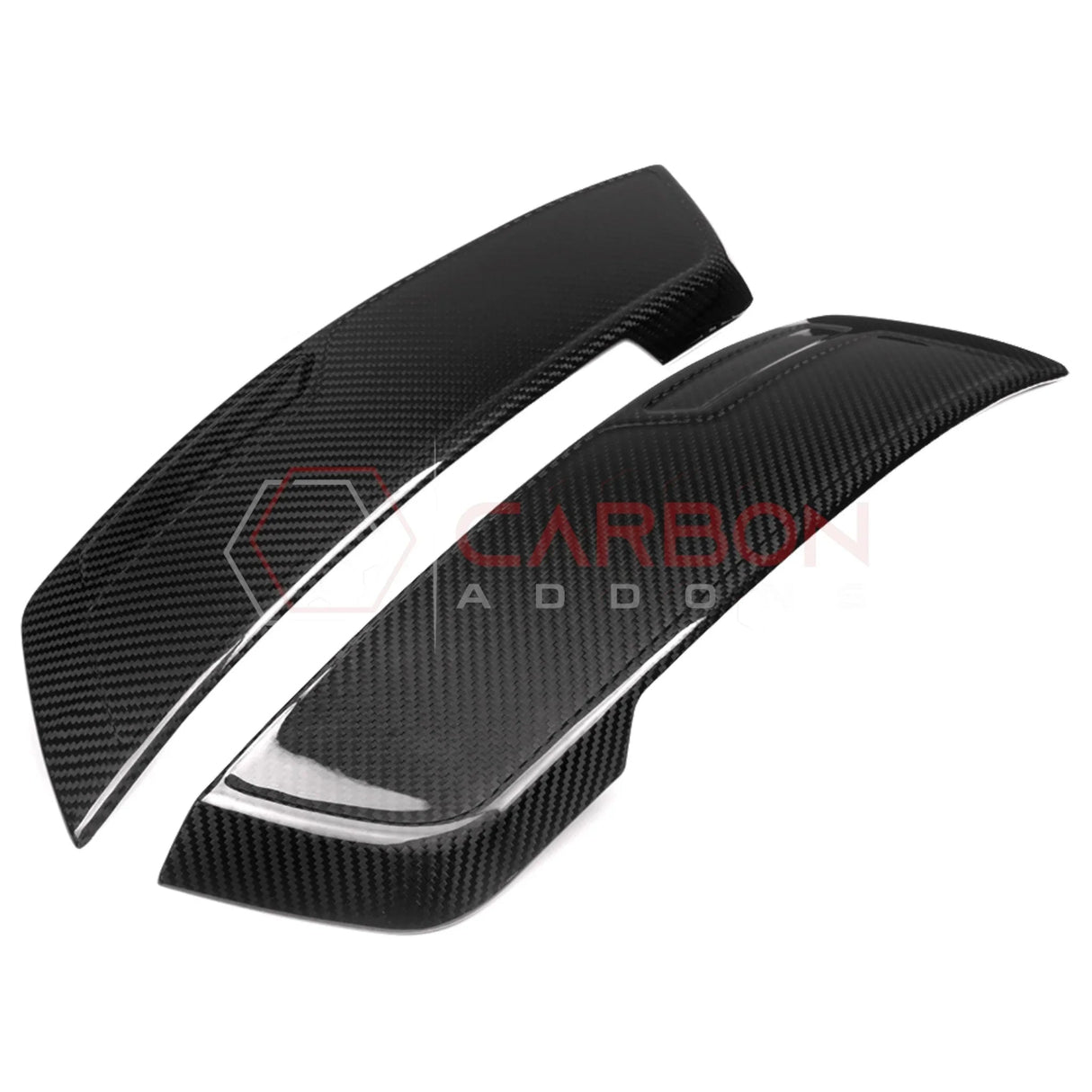 2021–2024 Ford Bronco Raptor Rear Wheel Fender Flare Real Carbon Fiber Trim Insert