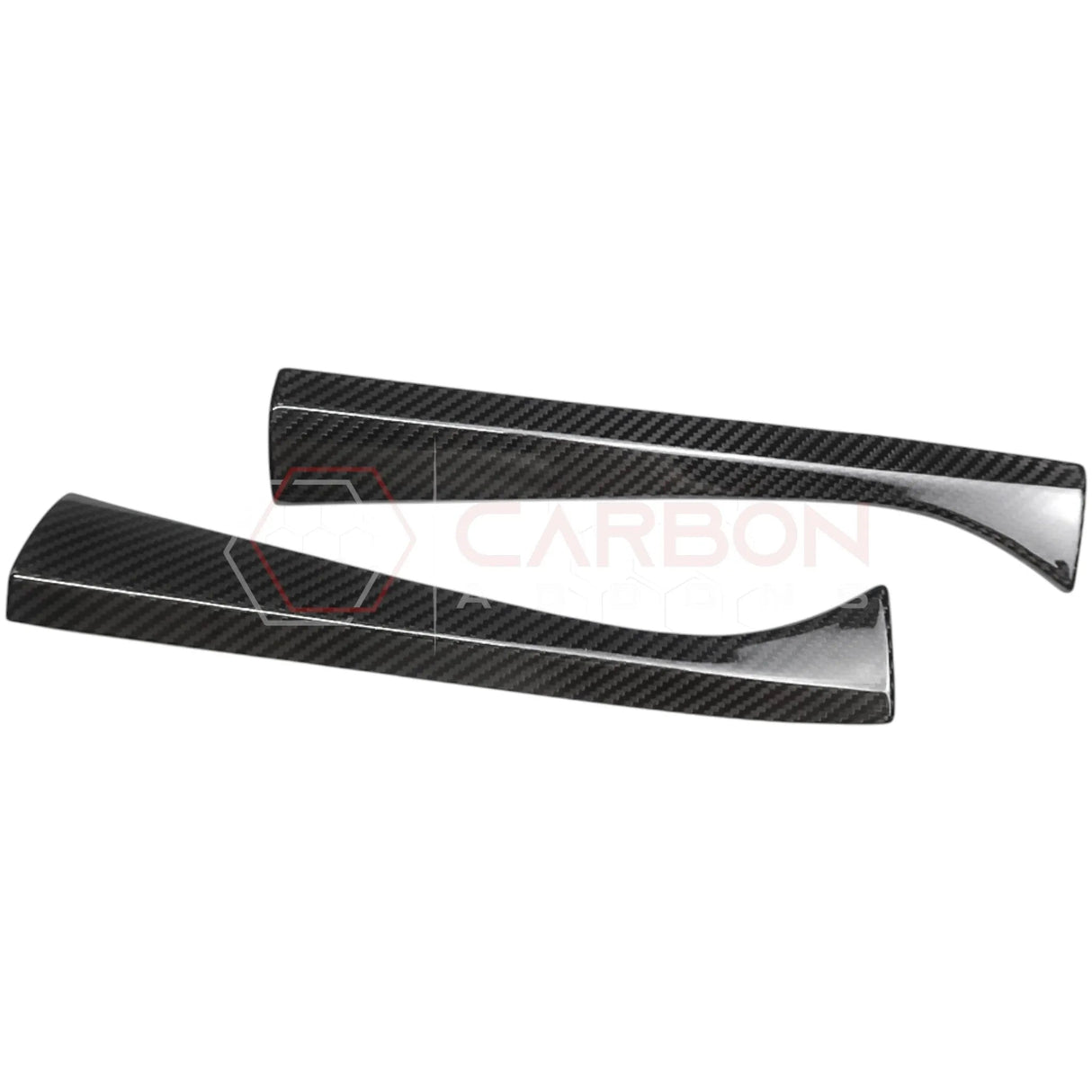 C8 Corvette Real Carbon Fiber Dashboard Side Trim Covers