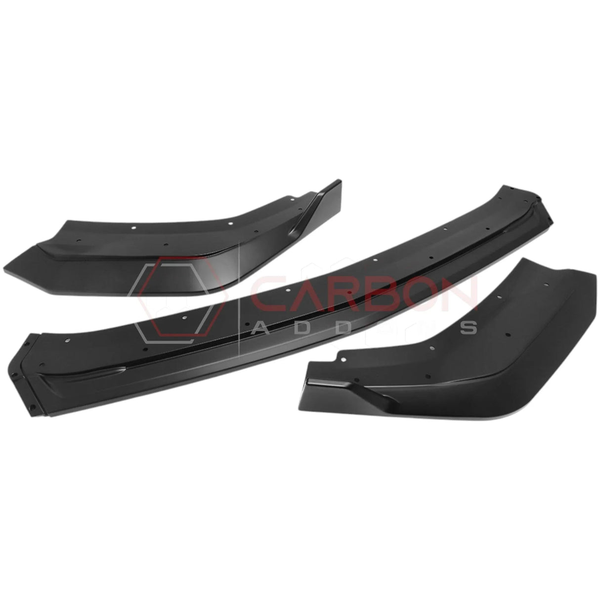 2024+ Mustang GT Ecoboost Dark Horse Front Bumper Lip Splitter Extensions | 3pcs ABS
