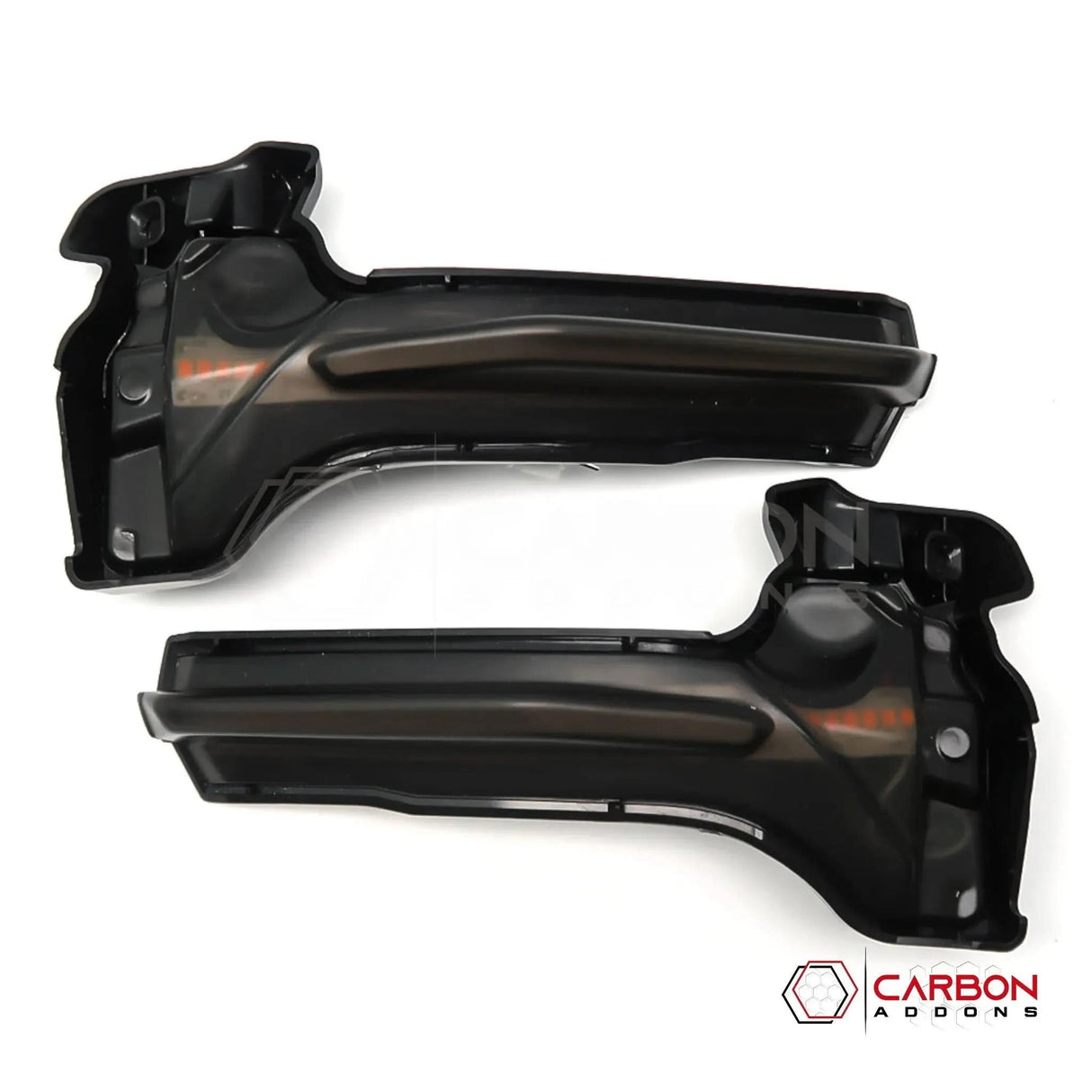 C8 Corvette Smoked Sequential LED Mirror Cap Turn Signals | Plug-and-Play Upgrade (2020–2026)