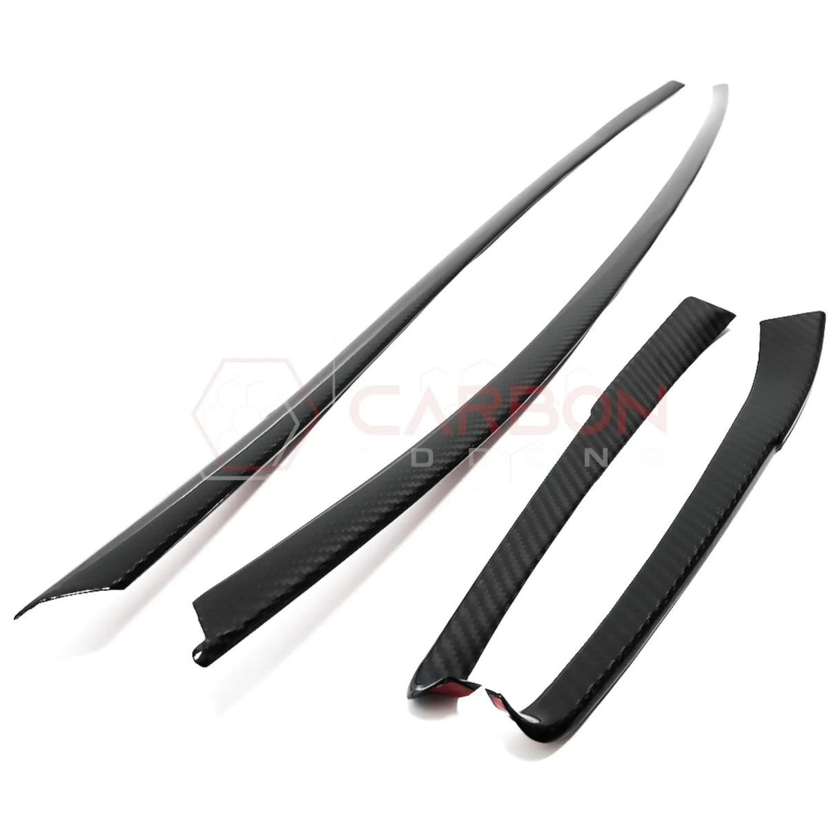 Carbon Fiber Side Window Sill Trim for Corvette C8 Stingray, Z51, Z06 (2020–2026) – Coupe or Convertible