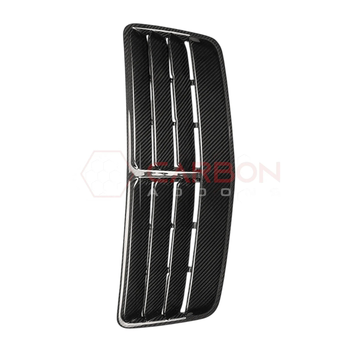 2024+ S650 Mustang Real Carbon Fiber Hood Vent | Direct Replacement - OEM Style