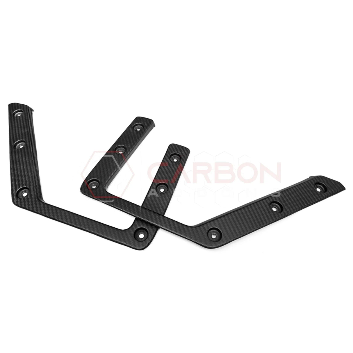 2021–2025 Ford Bronco Front Door Storage Pocket Net Carbon Fiber Frame | Direct Replacement