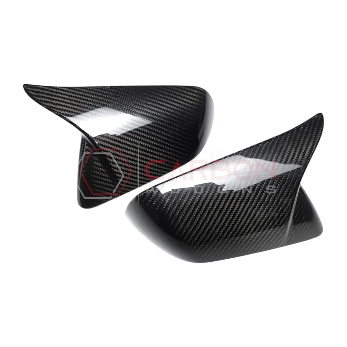 M-Style Real Carbon Fiber Side Mirror Covers for 2024+ Ford Mustang