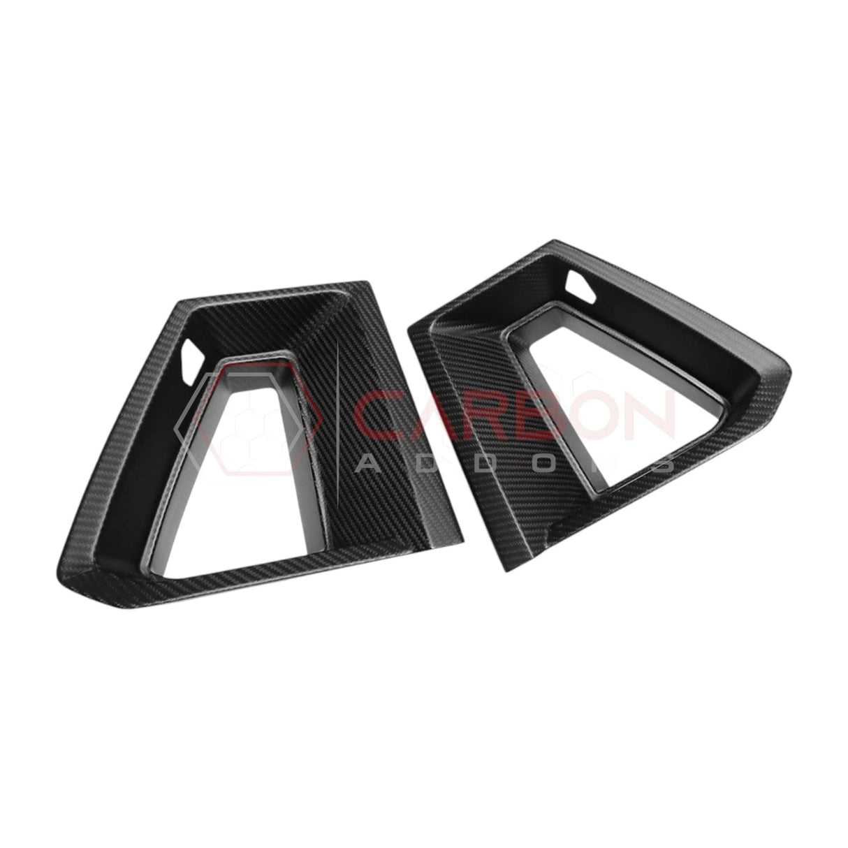 2024+ S650 Mustang Dark Horse Carbon Fiber Upper Grille Trim Covers