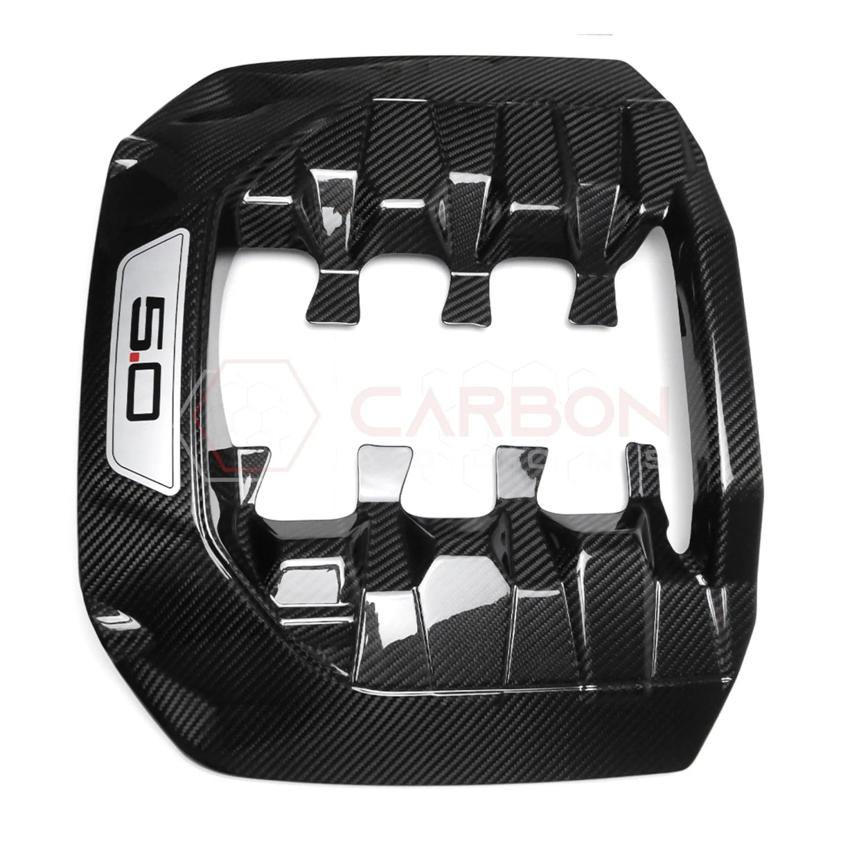 2024+ S650 Mustang 5.0L Real Carbon Fiber Engine Cover