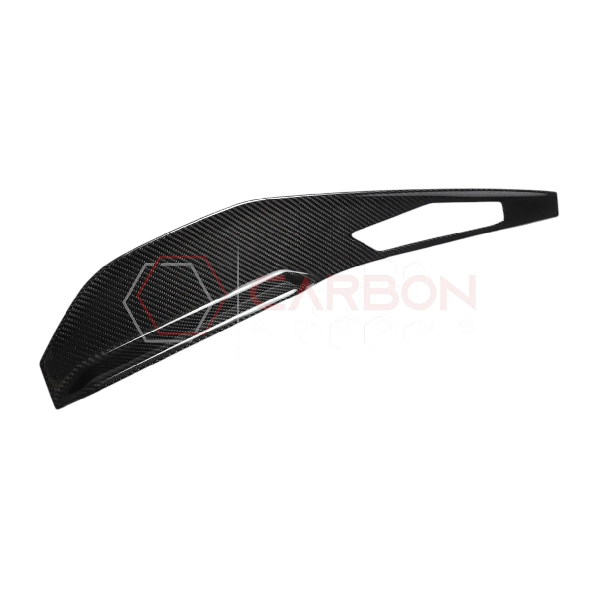 2024+ S650 Mustang Real Carbon Fiber Behind Screen Top Dash Trim Cover