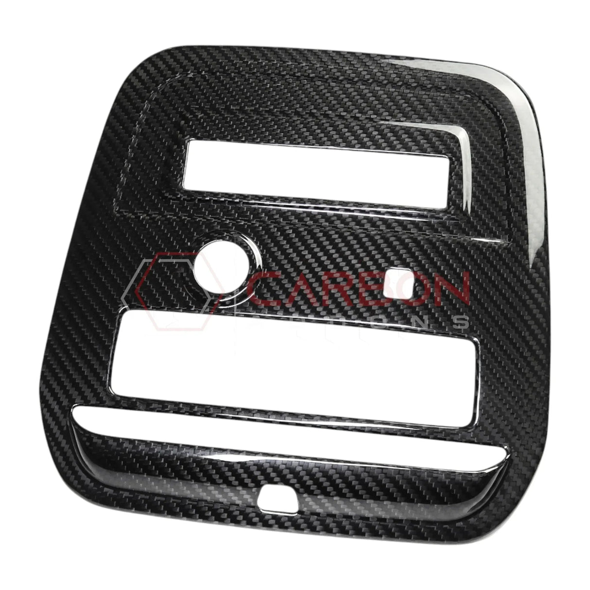 Real Carbon Fiber Overhead Reading Light Trim Cover For 2021+ Bronco