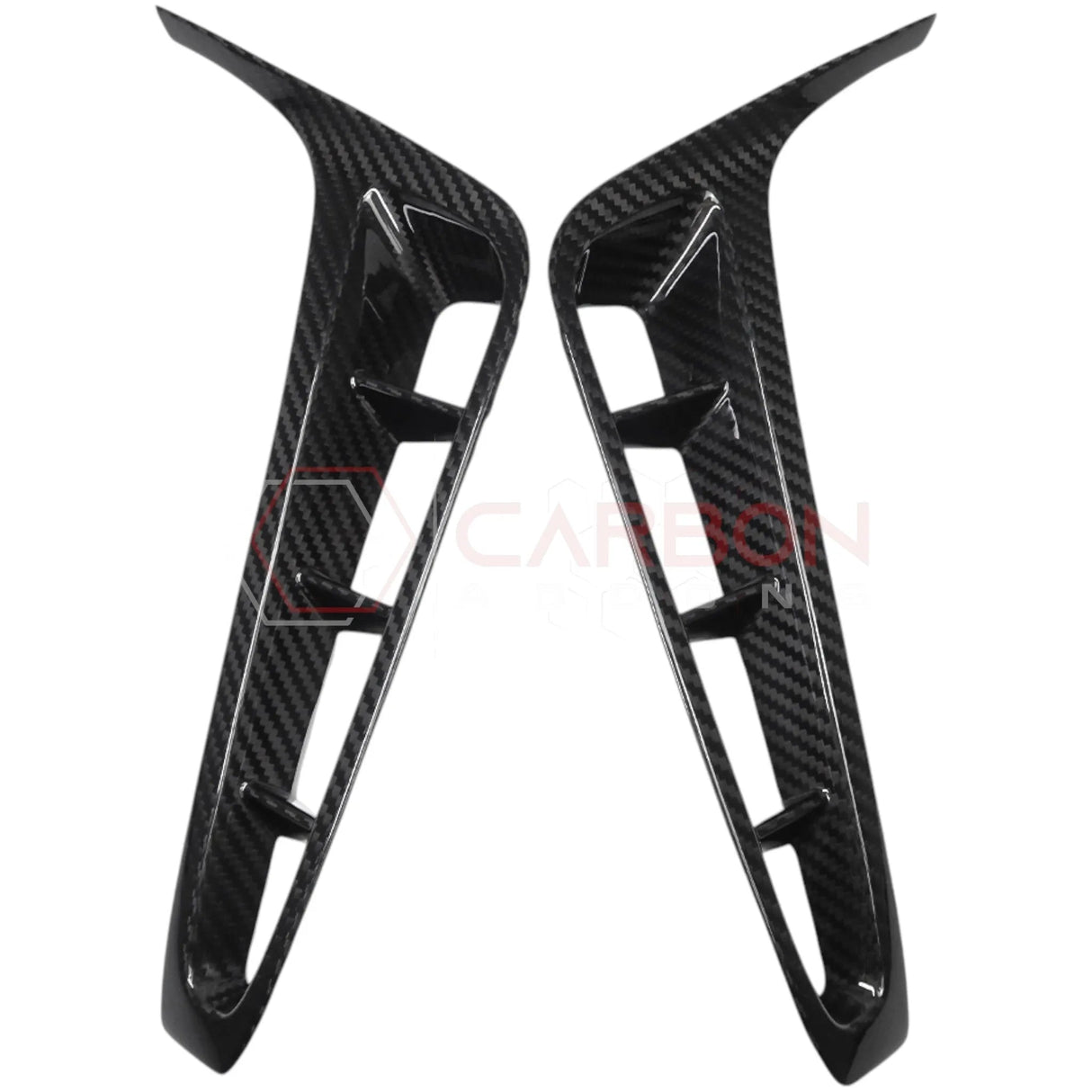 C8 Corvette Z06/ERay Carbon Fiber Rear Bumper Side Vent Cover