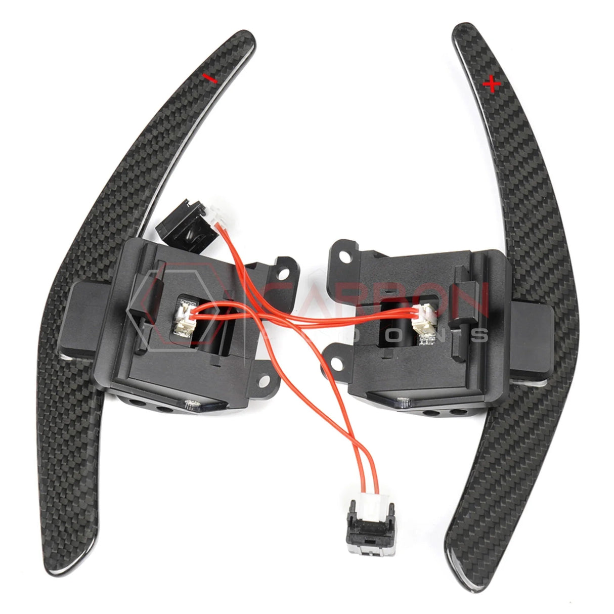 C8 Corvette Magnetic Paddle Shifters – Real Carbon Fiber (Stingray, Z51, Z06, E-Ray | 2020-2026)