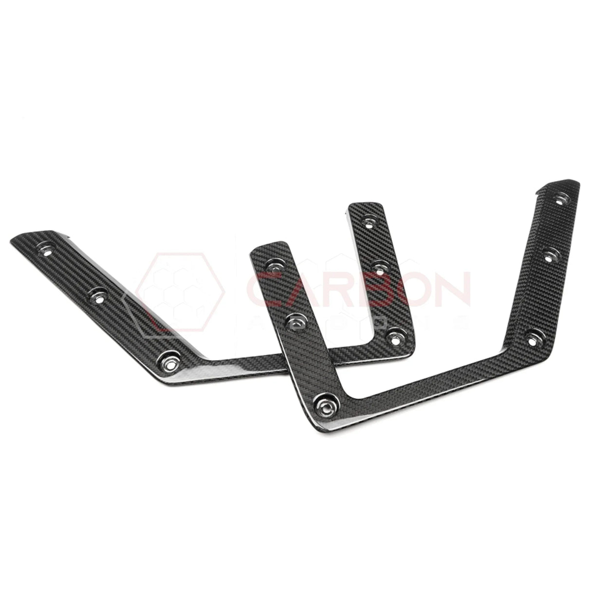 2021–2025 Ford Bronco Front Door Storage Pocket Net Carbon Fiber Frame | Direct Replacement