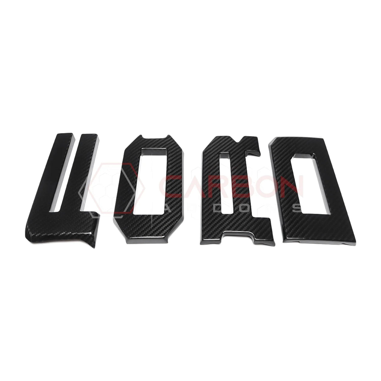 2021+ Bronco Raptor Real Carbon Fiber Lettering Covers