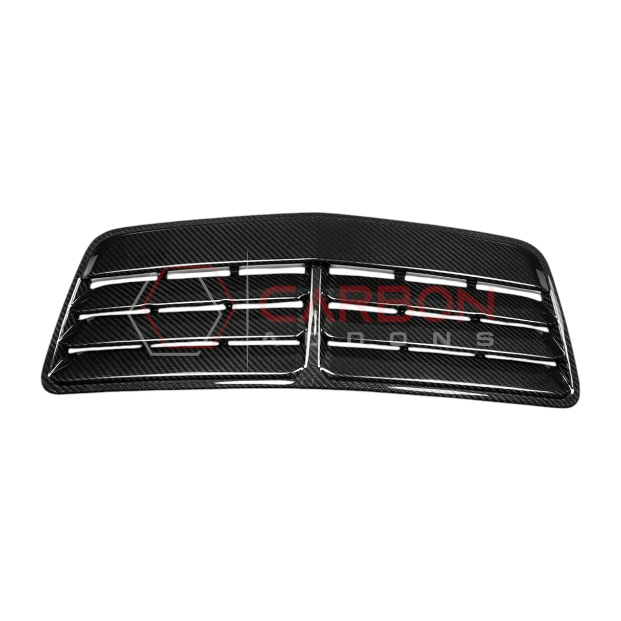 2024+ S650 Mustang Real Carbon Fiber Hood Vent | Direct Replacement - OEM Style