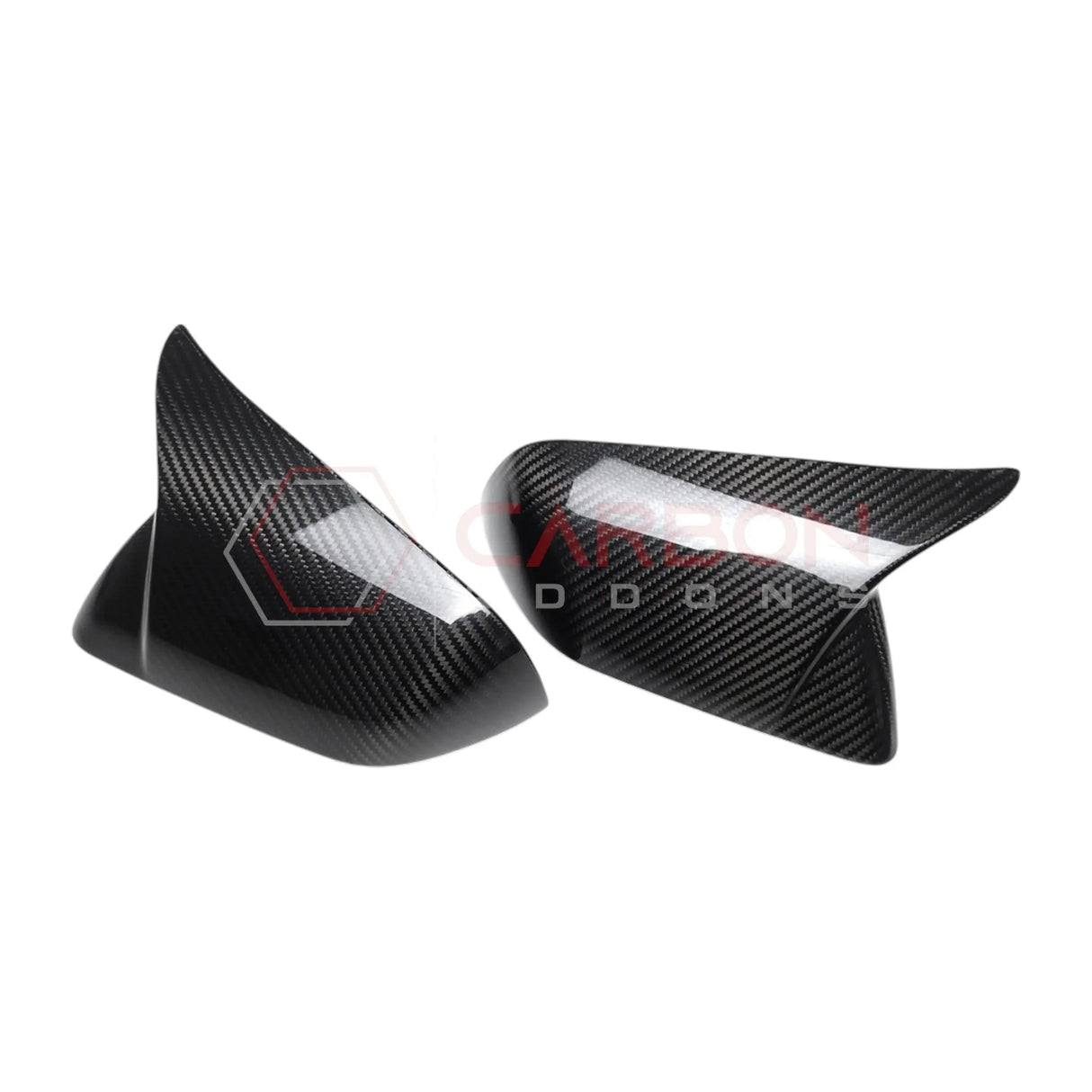 2024+ S650 Mustang M Style Carbon Fiber Exterior Side Mirror Cover