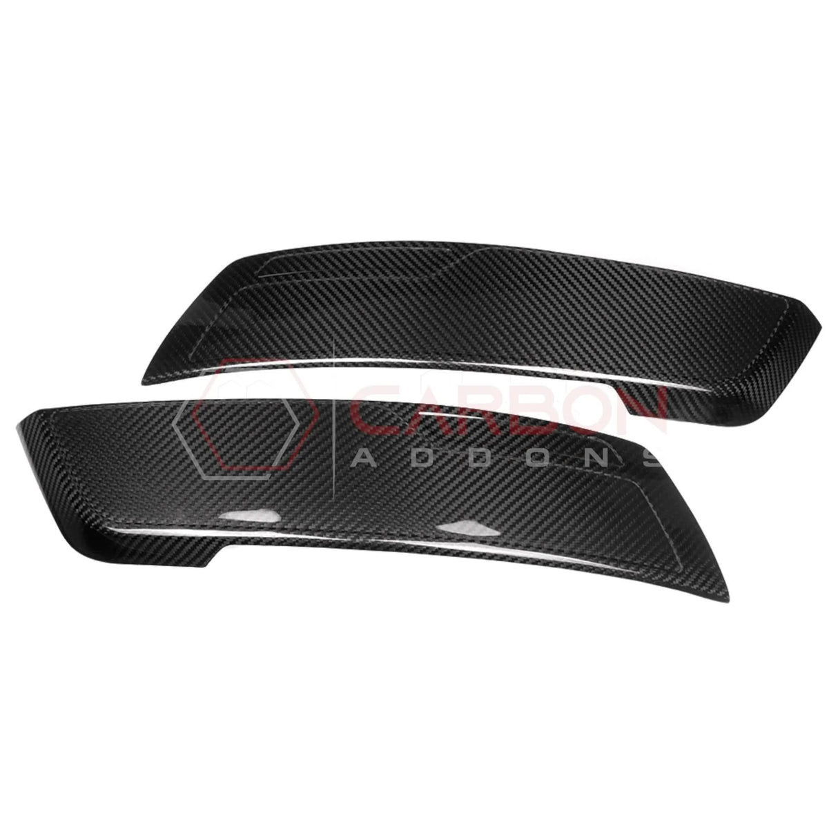 2021–2024 Ford Bronco Raptor Rear Wheel Fender Flare Real Carbon Fiber Trim Insert
