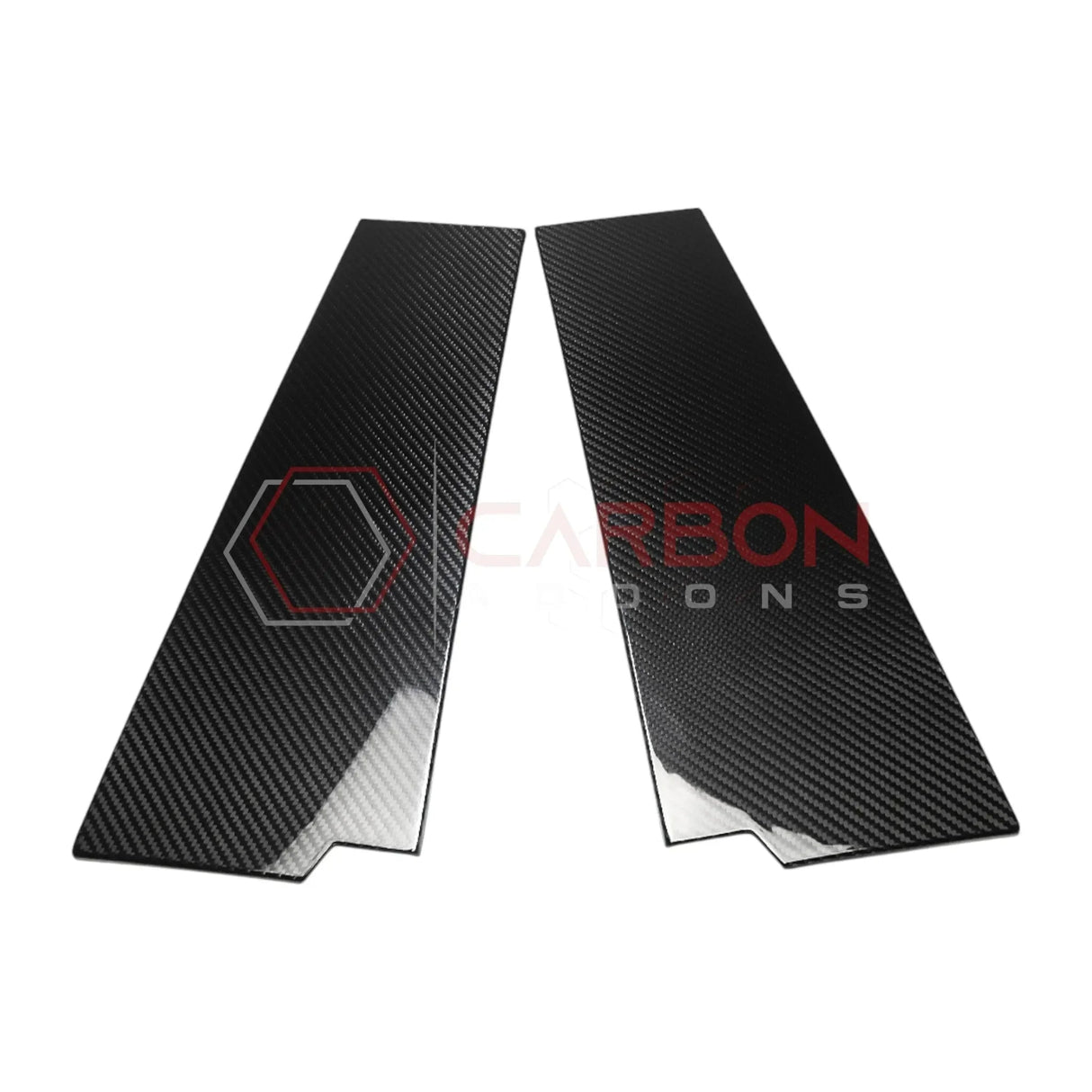 Real Carbon Fiber B-Pillar Trim Covers For 2021+ Bronco