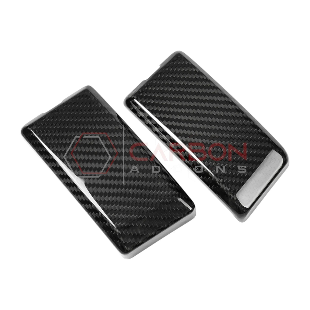 2021+ Bronco Real Carbon Fiber Front Roof Rack Mount Cover Trim Covers