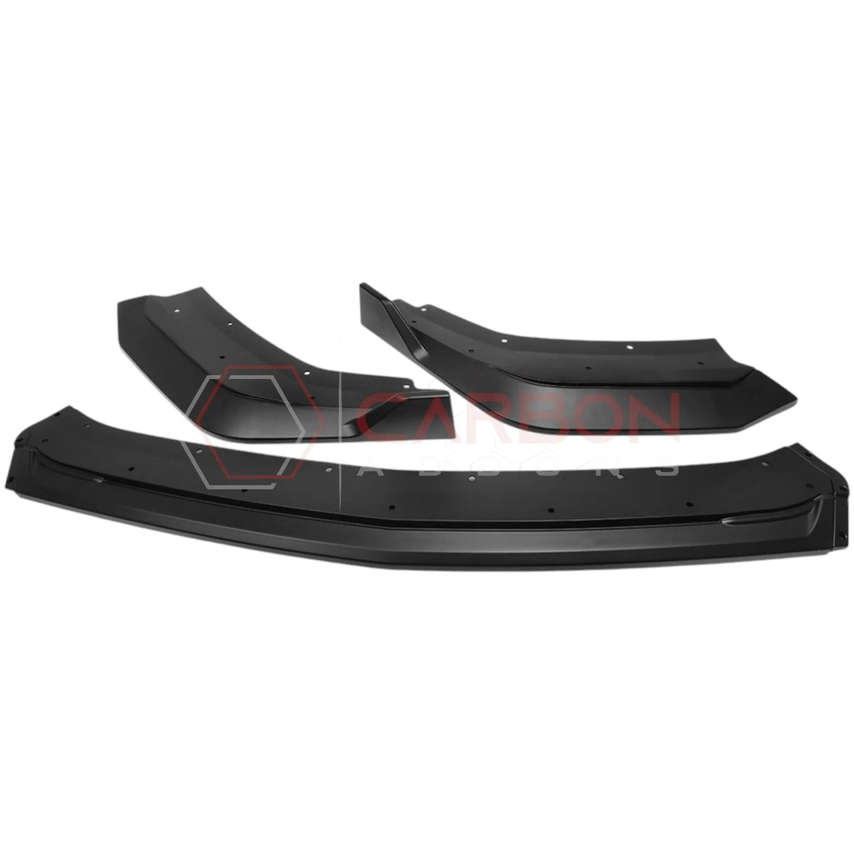 2024+ Mustang GT Ecoboost Dark Horse Front Bumper Lip Splitter Extensions | 3pcs ABS