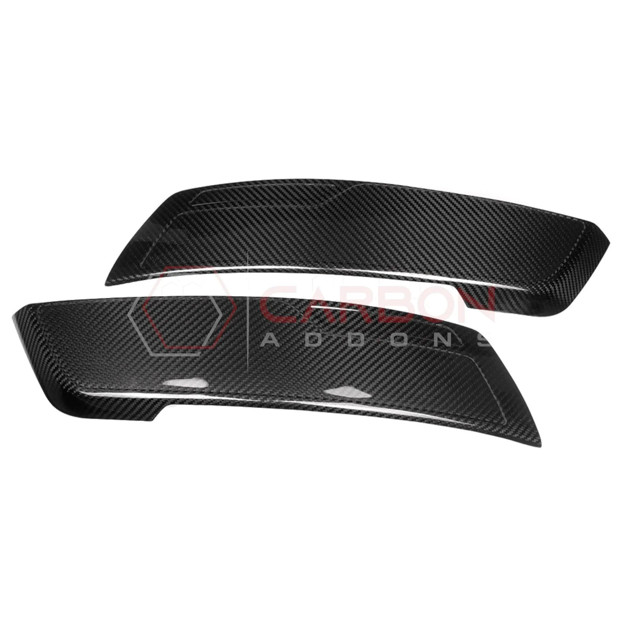 2021–2024 Ford Bronco Raptor Rear Wheel Fender Flare Real Carbon Fiber Trim Insert