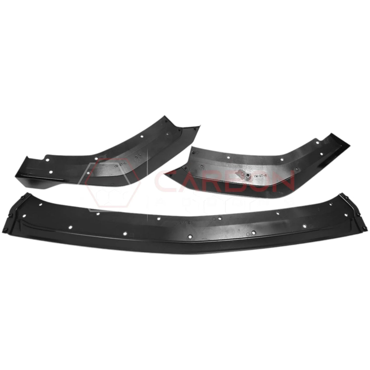 2024+ Mustang GT Ecoboost Dark Horse Front Bumper Lip Splitter Extensions | 3pcs ABS