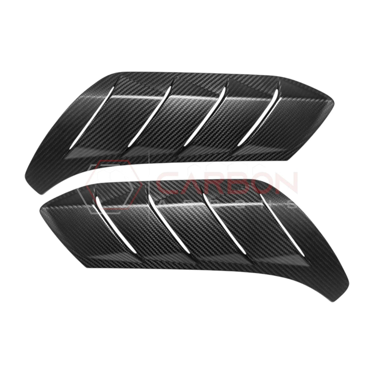 2021+ Bronco Raptor Real Carbon Fiber Fender Vent Trim Covers