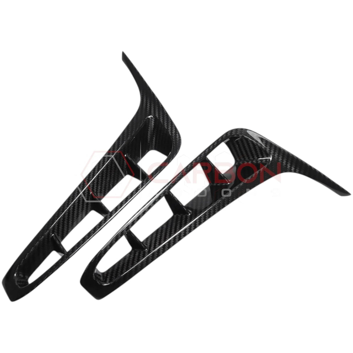 C8 Corvette Z06/ERay Carbon Fiber Rear Bumper Side Vent Cover