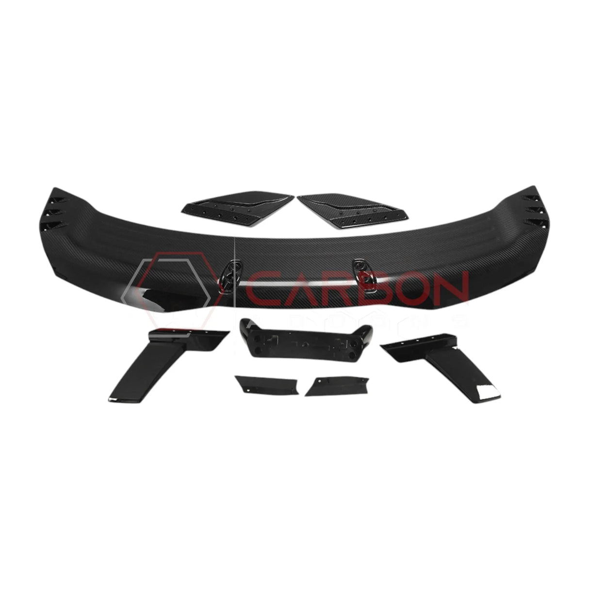 2024+ S650 Mustang Dark Horse Style Carbon Fiber Spoiler with built in Gurney Flap