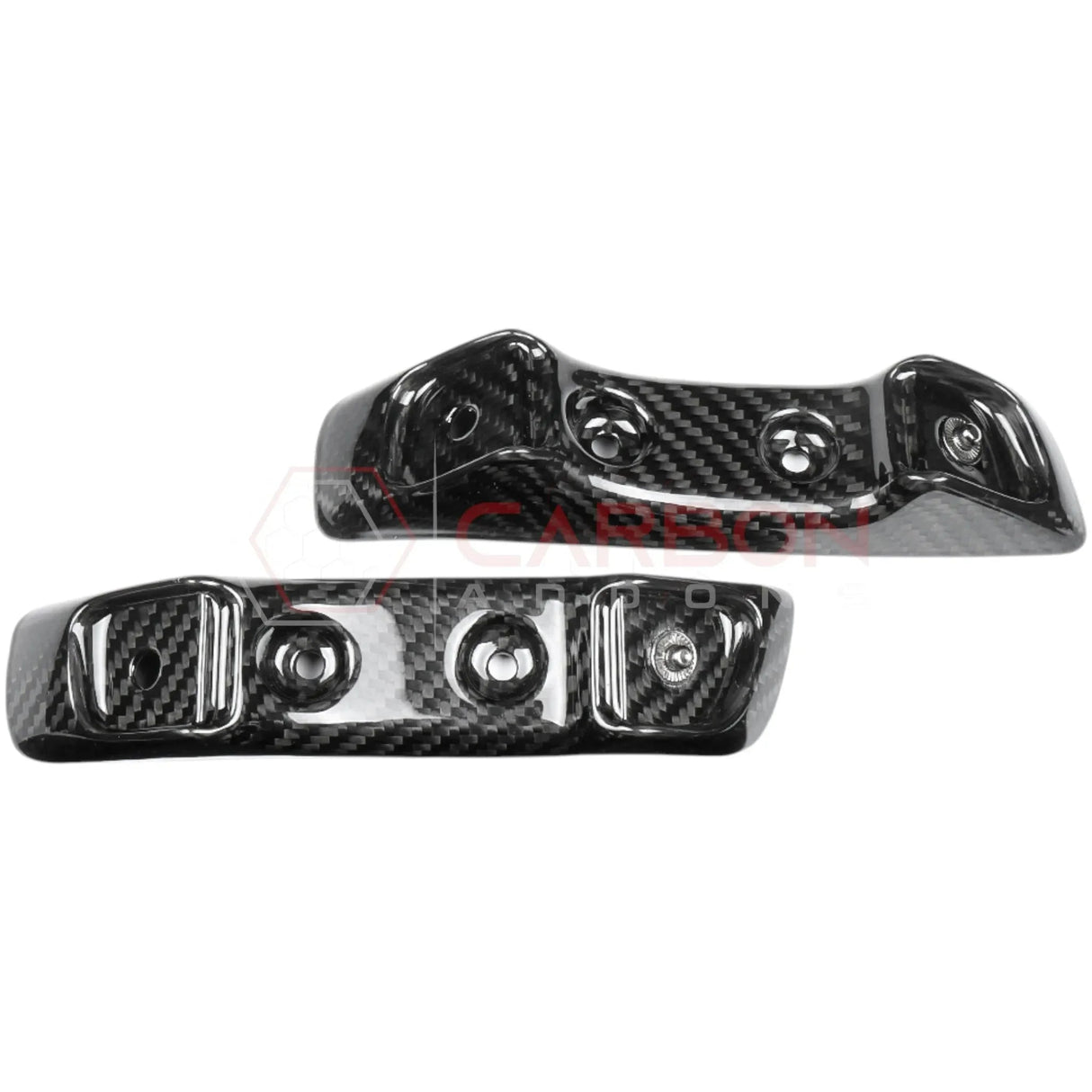 C8 Corvette Real Carbon Fiber Seat Belt Holder Buckle Replacements | GT2 & Competition Sport Seats (2020–Present)