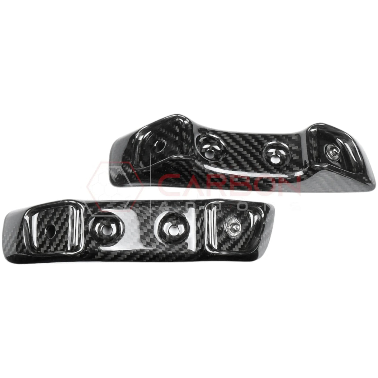 C8 Corvette Real Carbon Fiber Seat Belt Holder Buckle Replacements | GT2 & Competition Sport Seats (2020–Present)