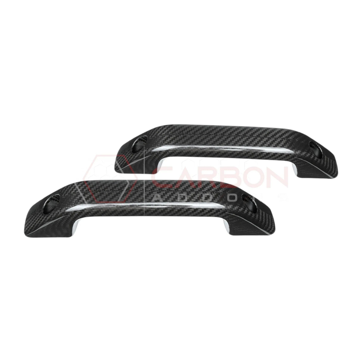 2021+ Bronco Real Carbon Fiber Pillar Grab Handles | Direct Replacement