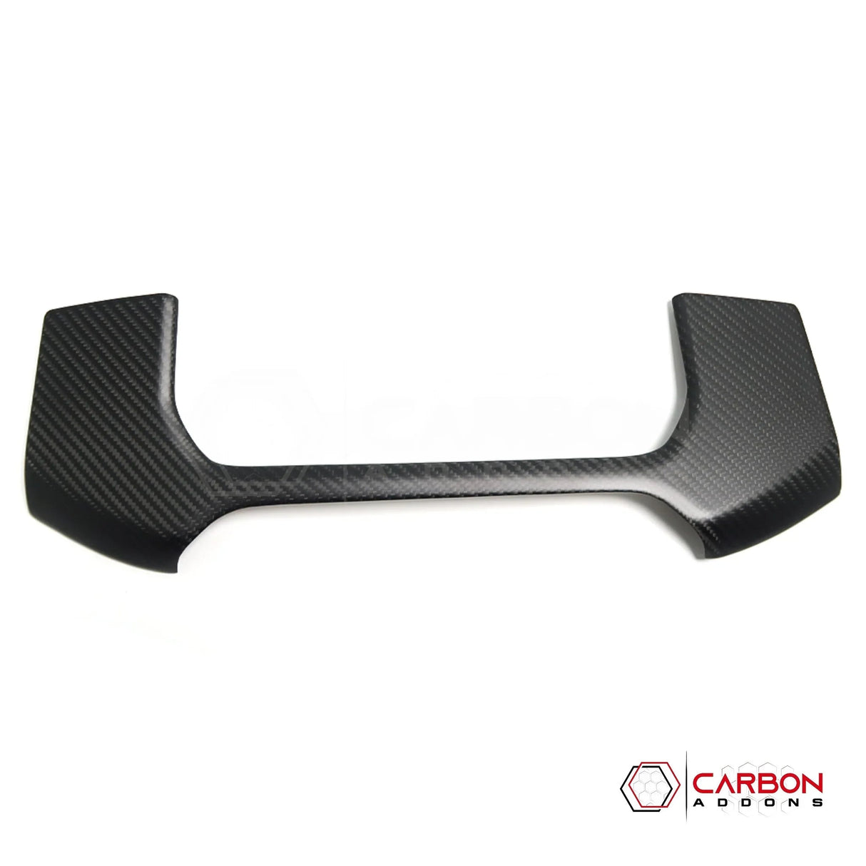 2019+ RAM 1500/TRX/RHO Infotainment Screen Upper Trim Hard Carbon Fiber Cover