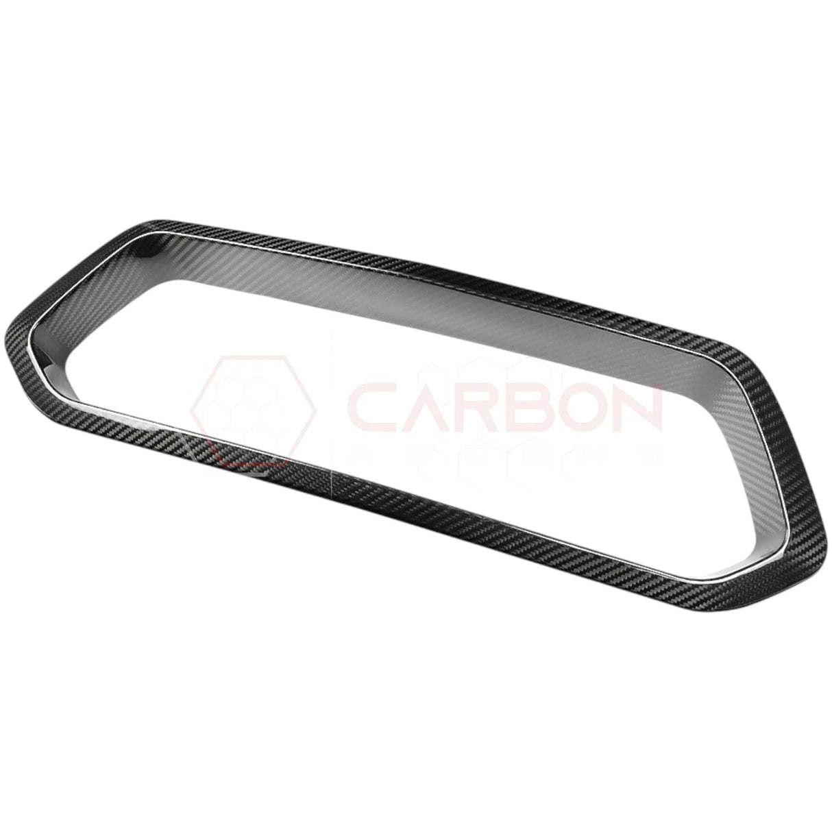 C8 Z06/ERay Corvette Carbon Fiber Rear Bumper Diffuser Exhaust Tail Pipe Surround Trim Cover